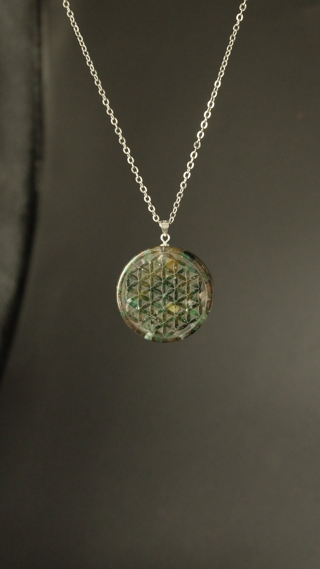 Unisex Schmuck Orgonit Anhänger von Hand gefertigt Schutz vor Strahlung und Harmonisierung der Aura