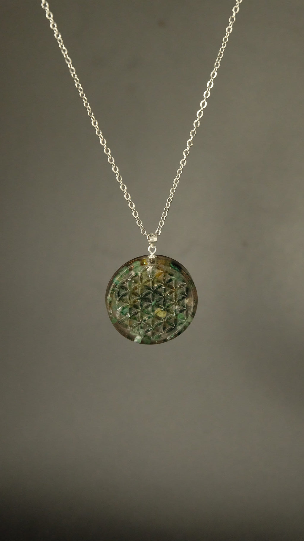 Unisex Schmuck Orgonit Anhänger von Hand gefertigt Schutz vor Strahlung und Harmonisierung der Aura