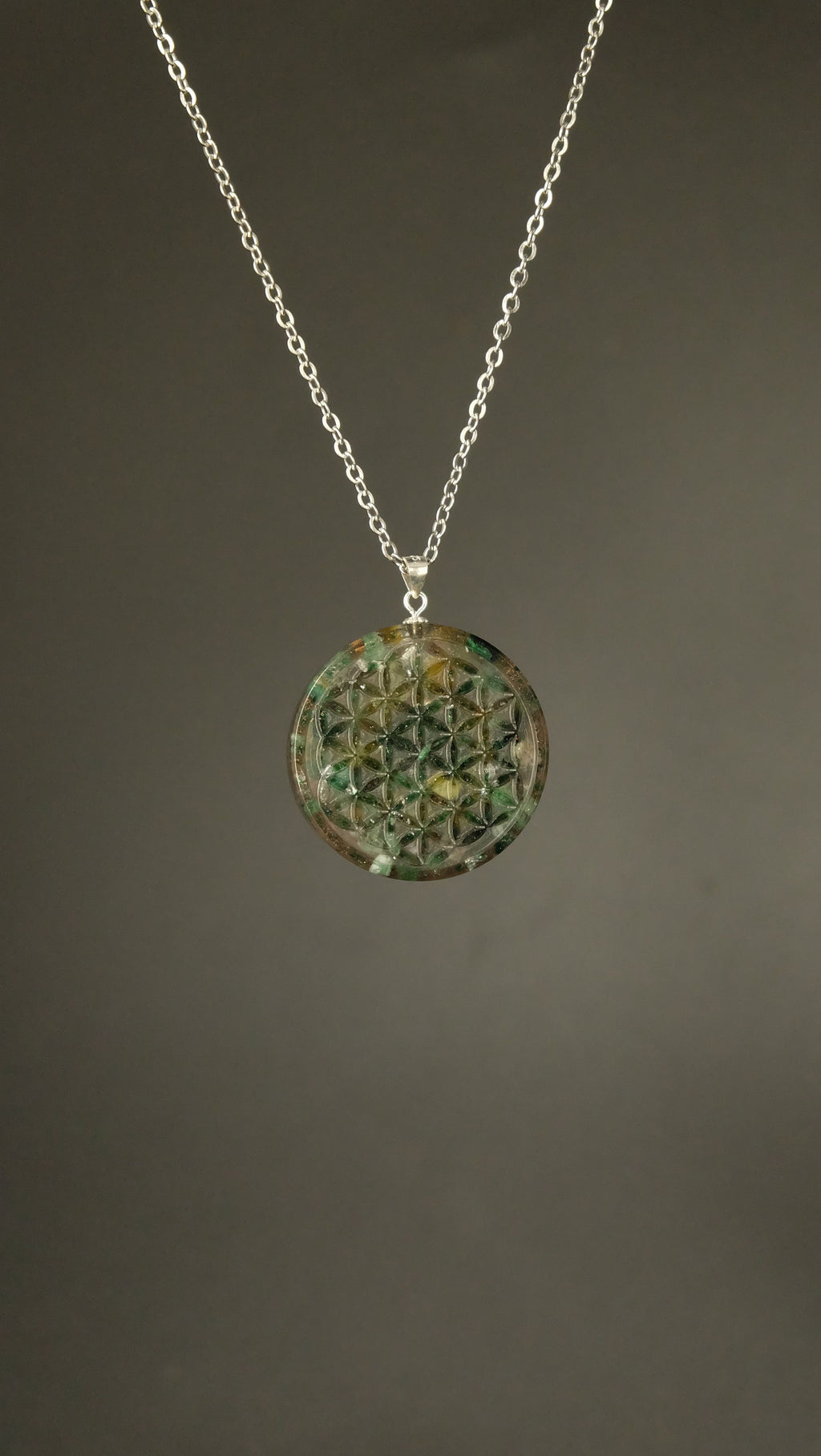 Unisex Schmuck Orgonit Anhänger von Hand gefertigt Schutz vor Strahlung und Harmonisierung der Aura