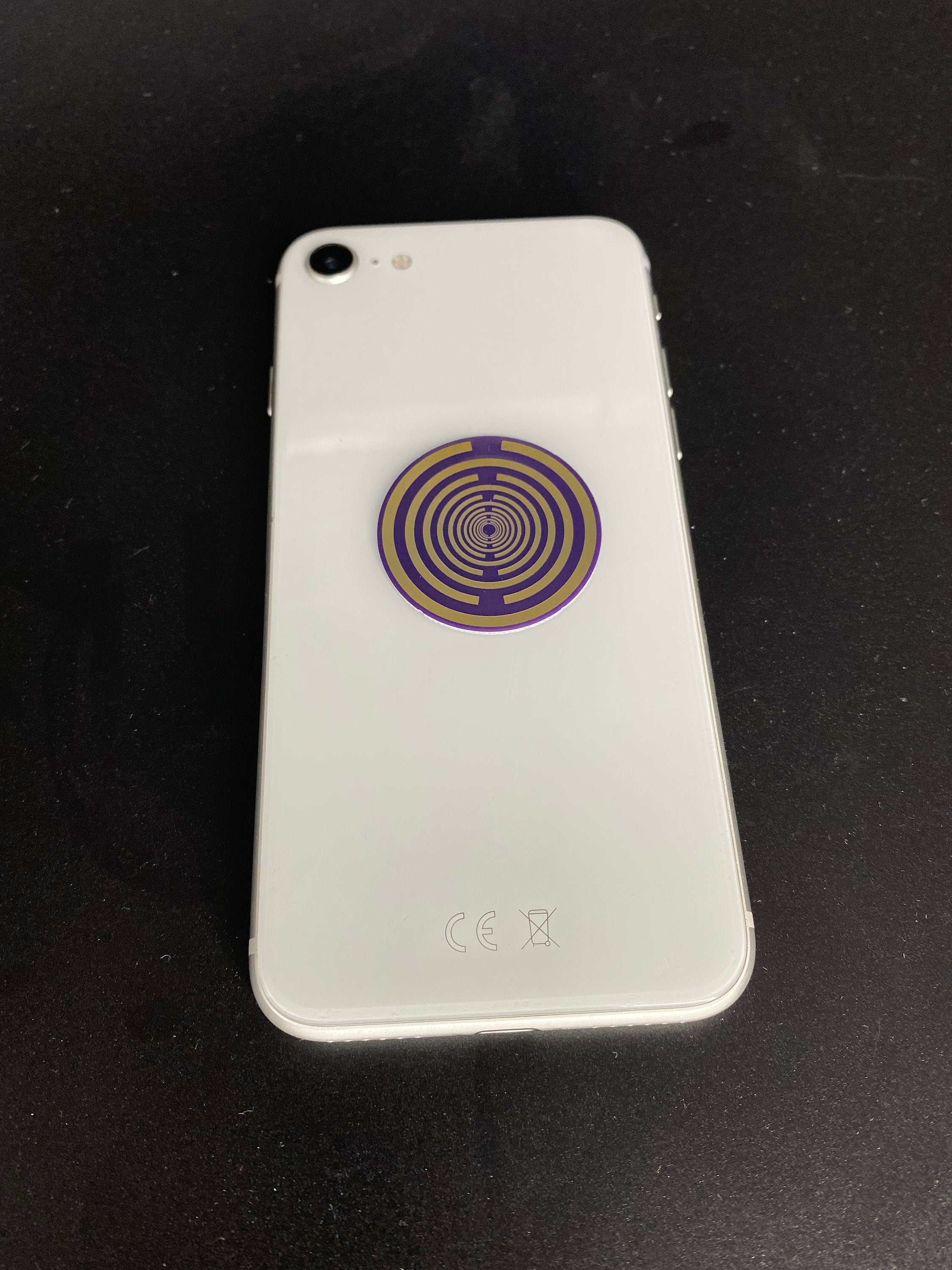 Starkes 5G Lakhovsky EMF Handychip zum Aufkleben auf Strahlungsquellen für Harmonisierung und Schutz 35mm DM