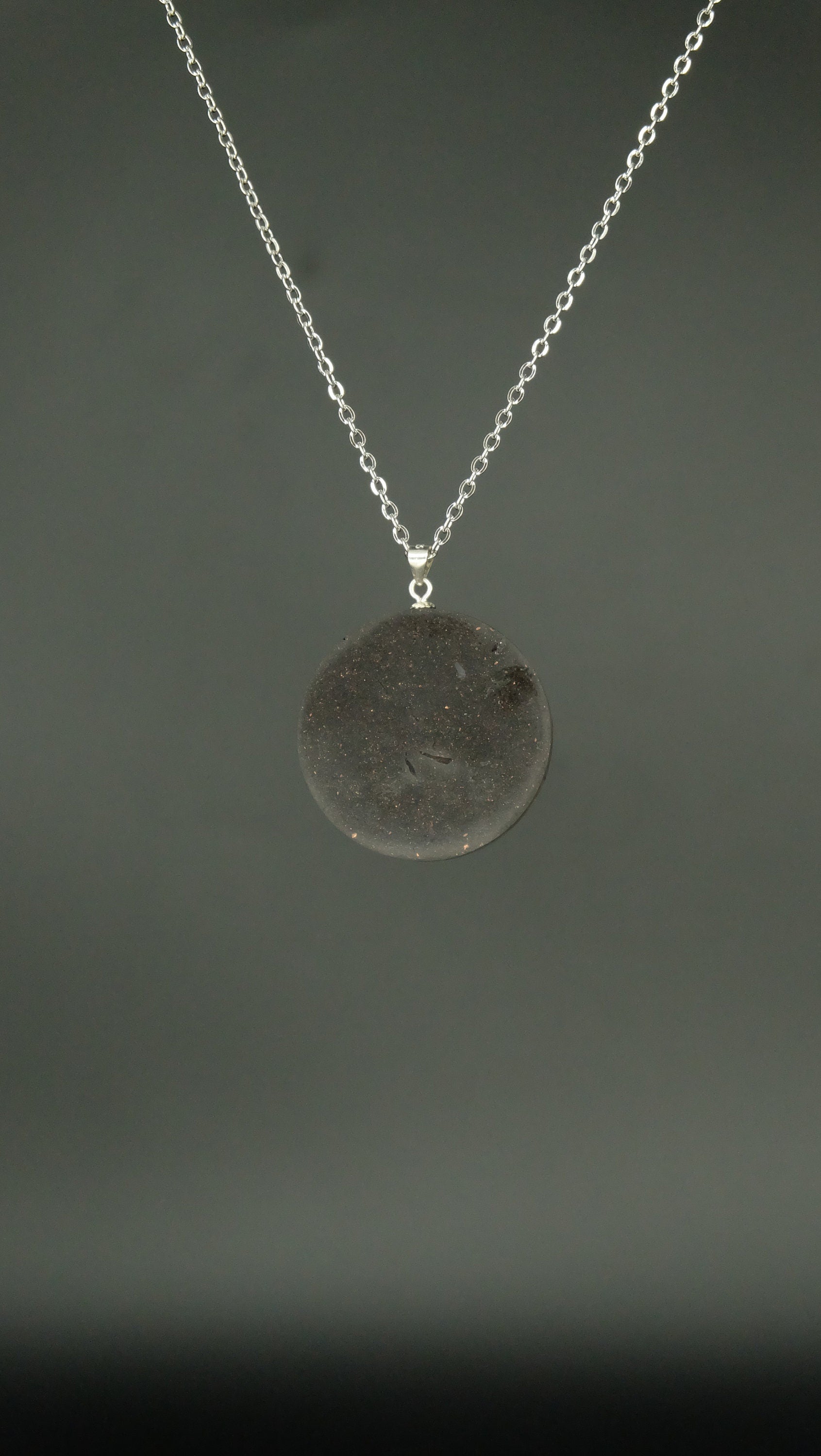Orgonit Strahlenschutz Amulett aus Kupfer Baryt Schungit und Heiliger Geometrie Spirale Chakraausrichtung