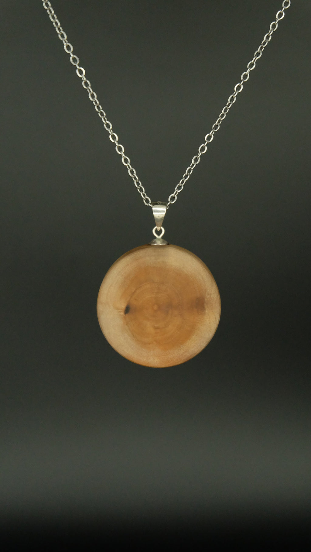 Lakhovsky Amulett aus italienischen Olivenholz zum Schutz vor 5G Strahlung Elektrosmog und für Chakra Harmonisierung und Blockadenlösung MWO
