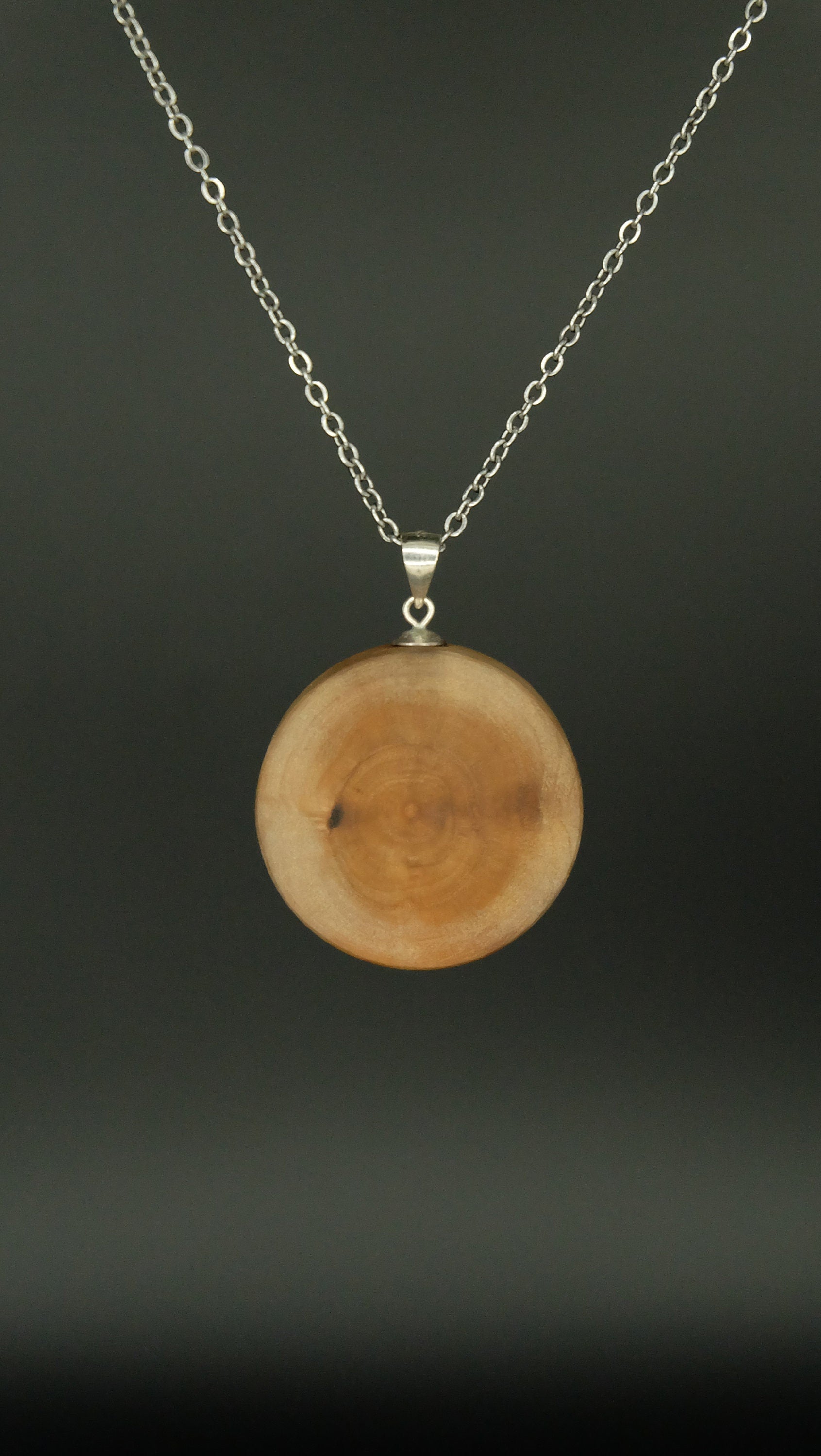 Lakhovsky Amulett aus italienischen Olivenholz zum Schutz vor 5G Strahlung Elektrosmog und für Chakra Harmonisierung und Blockadenlösung MWO