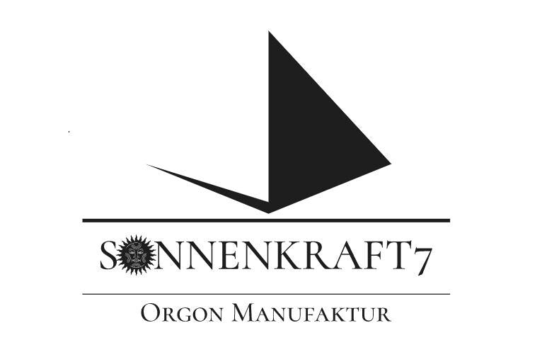 Lilienkreuz Orgon Amulett von Sonnenkraft7 - Schutzamulett - Christlicher Schmuck - Gebetskette - Mit Tanzanit und Sodalith
