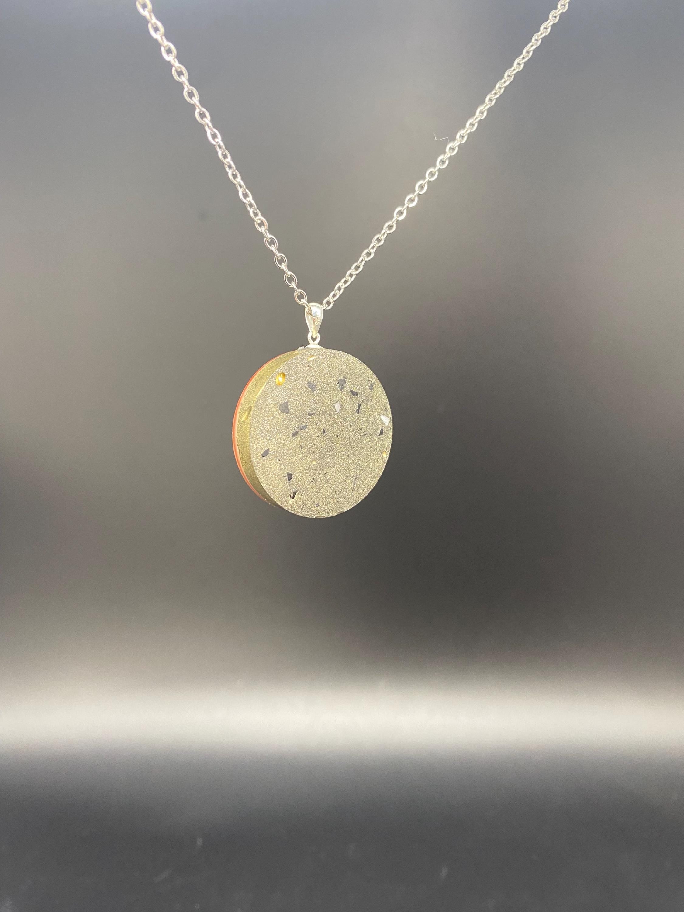 Orgonit Schutzamulett mit Lakhovsky MWO Spirale von Sonnenkraft7®  | Anhänger zur Strahlungsabwehr, Aura Reinigung & Schutz vor Störfeldern